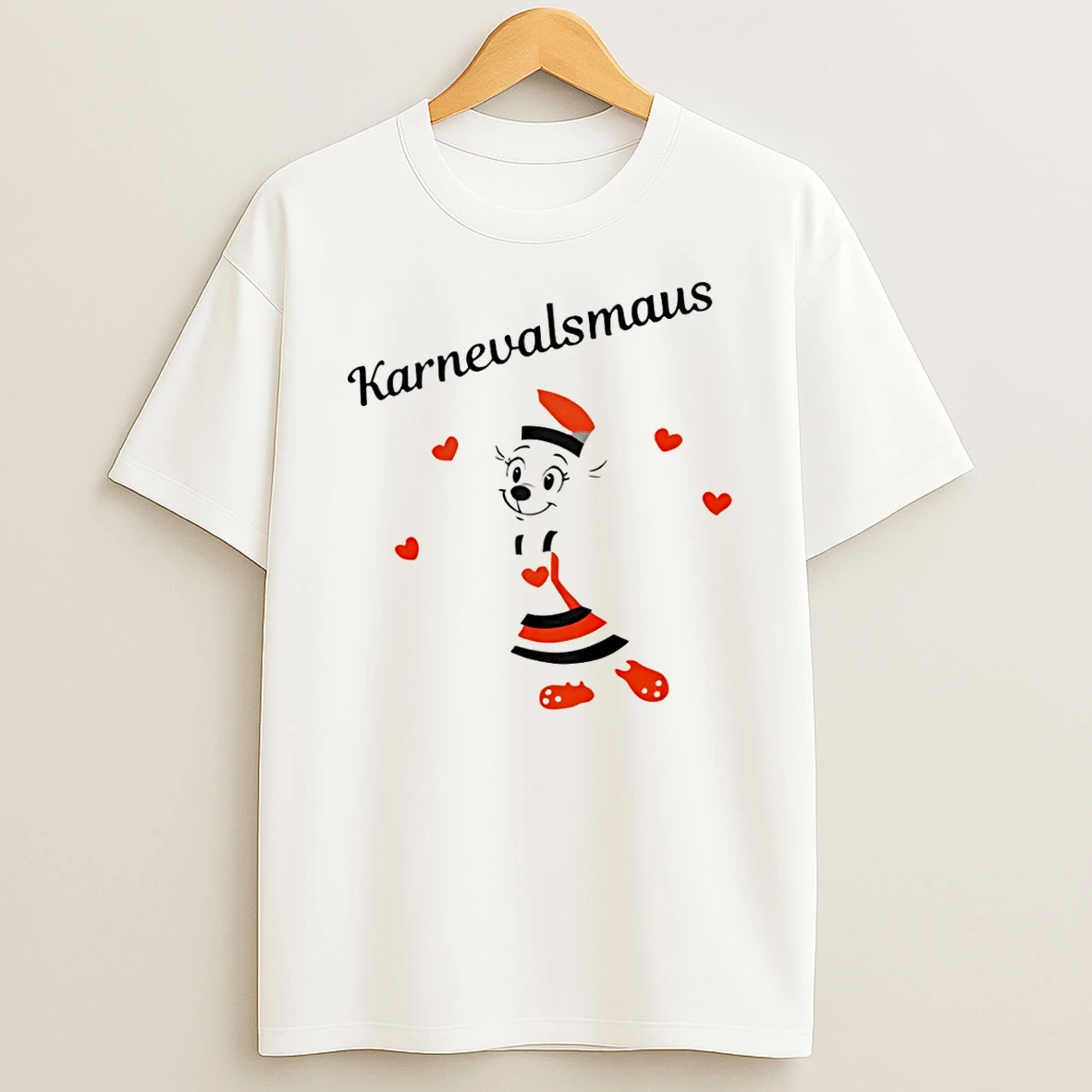 Karnevalsmaus Carnival Mouse Funny T Shirt