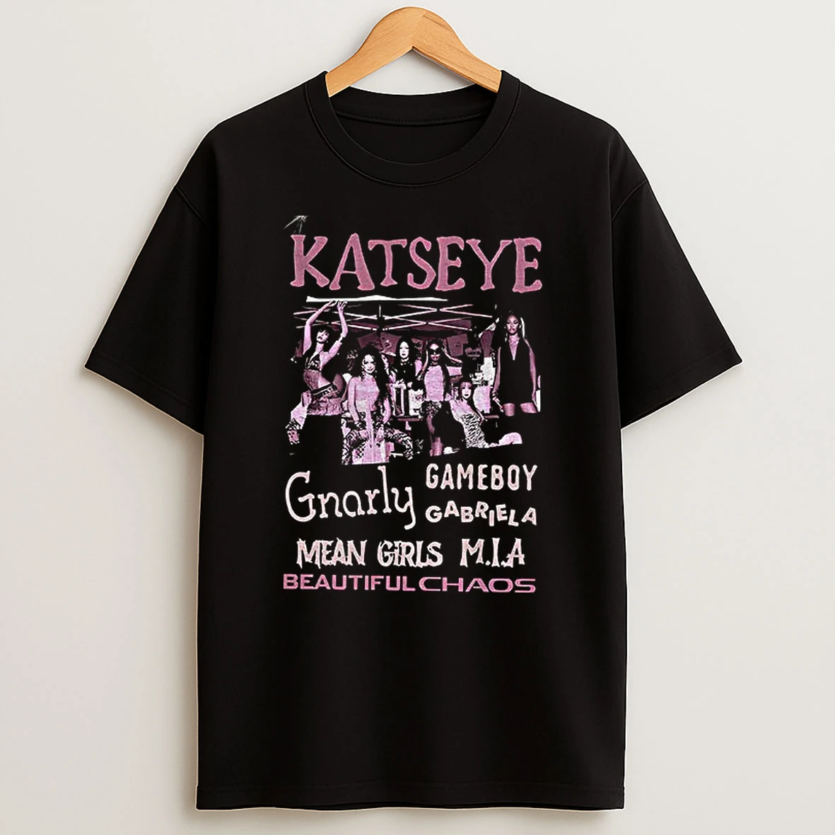 Katseye Beautiful Chaos Kpop Music Fan T Shirt