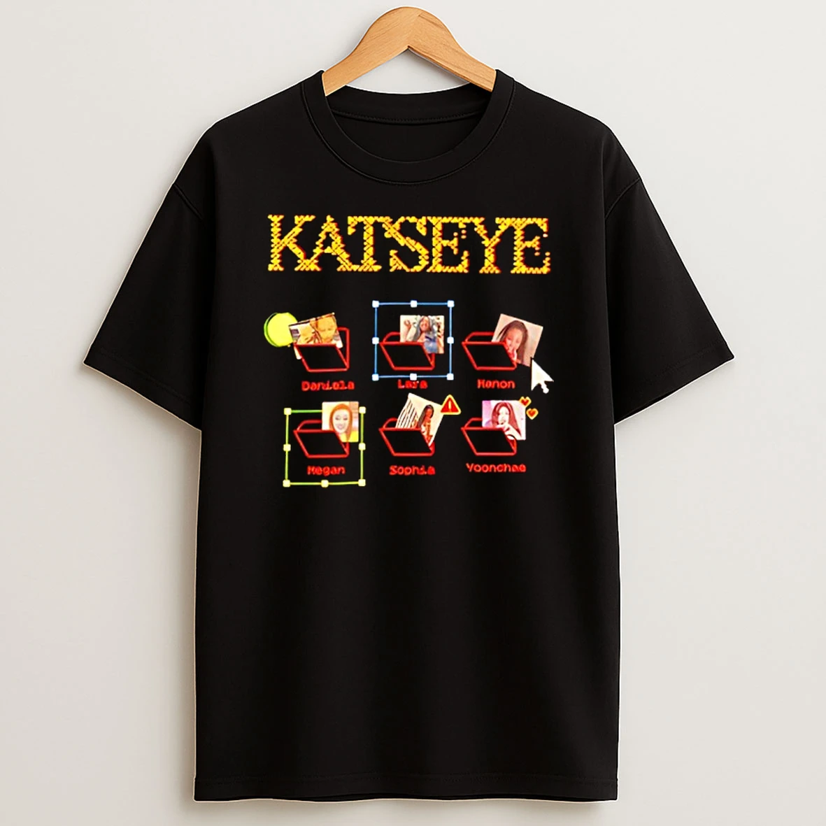 Katseye Internet Girl Album Merch Members Meme T Shirt