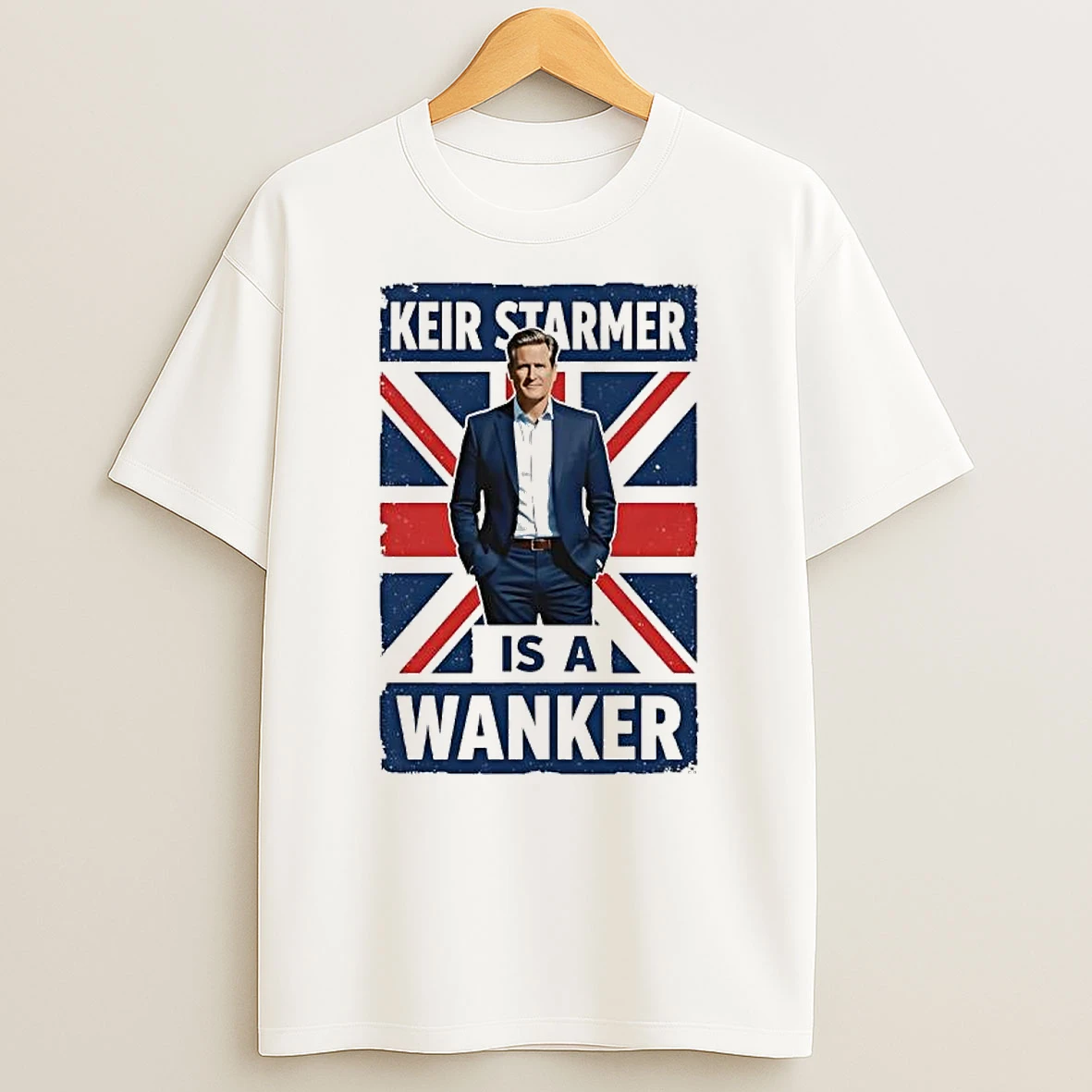 Keir Starmer Is A Wanker Graphic T Shirt