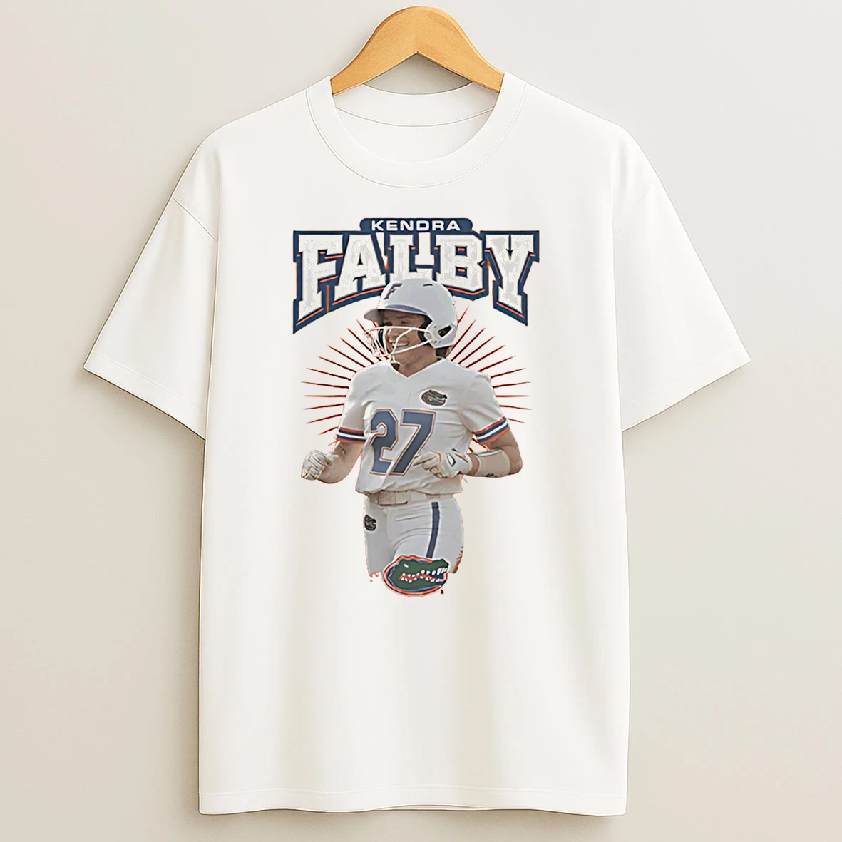 Kendra Falby Florida Softball Ncaa Caricature T Shirt