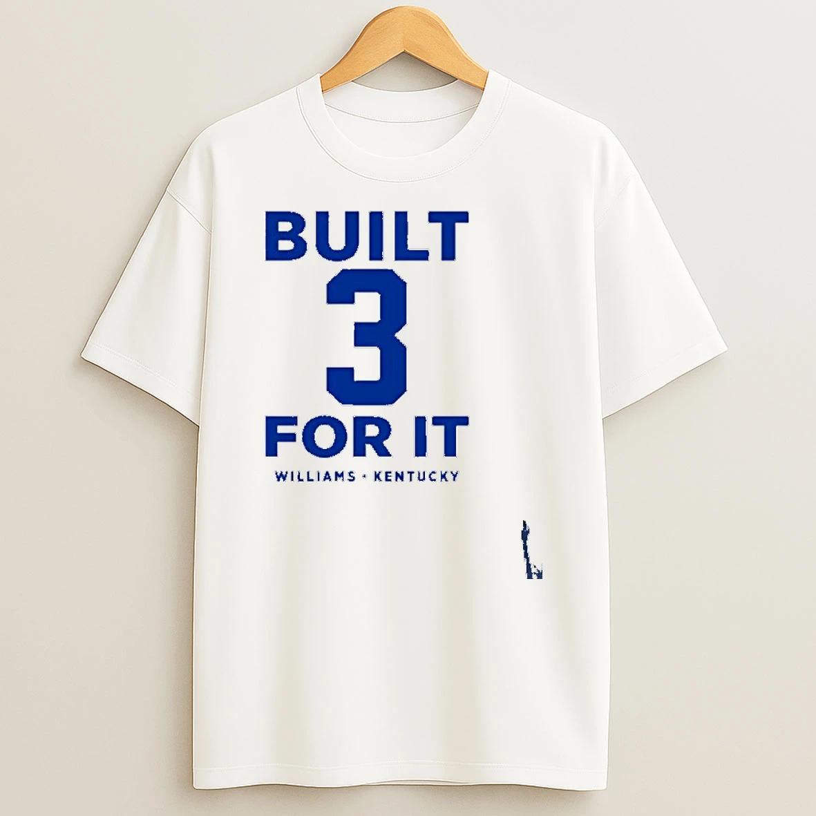 Kentucky Basketball Kam Williams 3 Built For It T Shirt