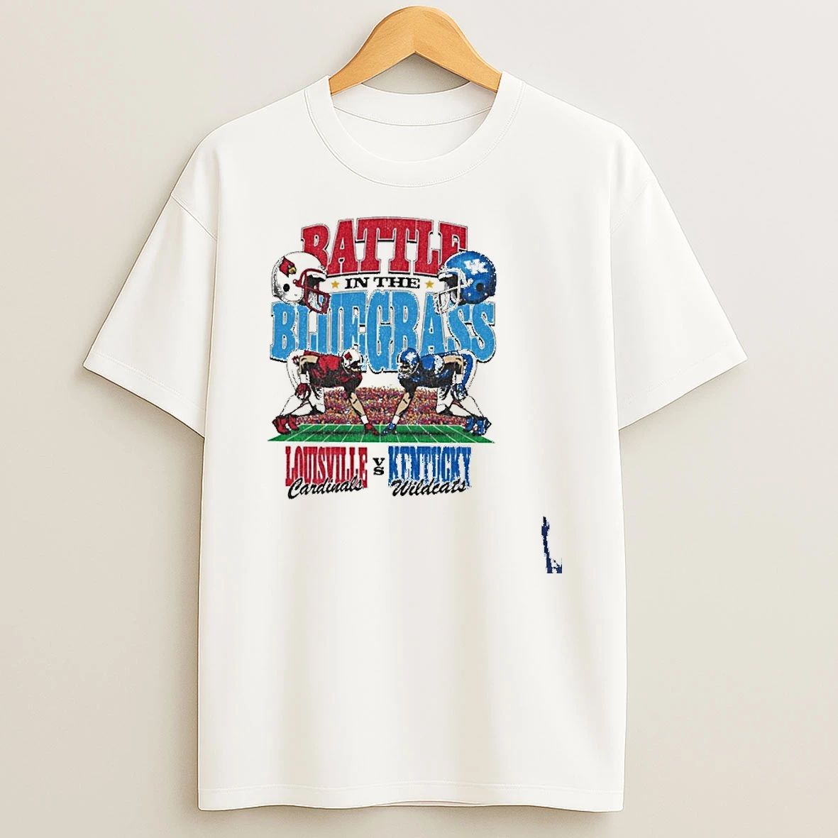 Kentucky Wildcats Vs Louisville Cardinals Battle In The Bluegrass T Shirt