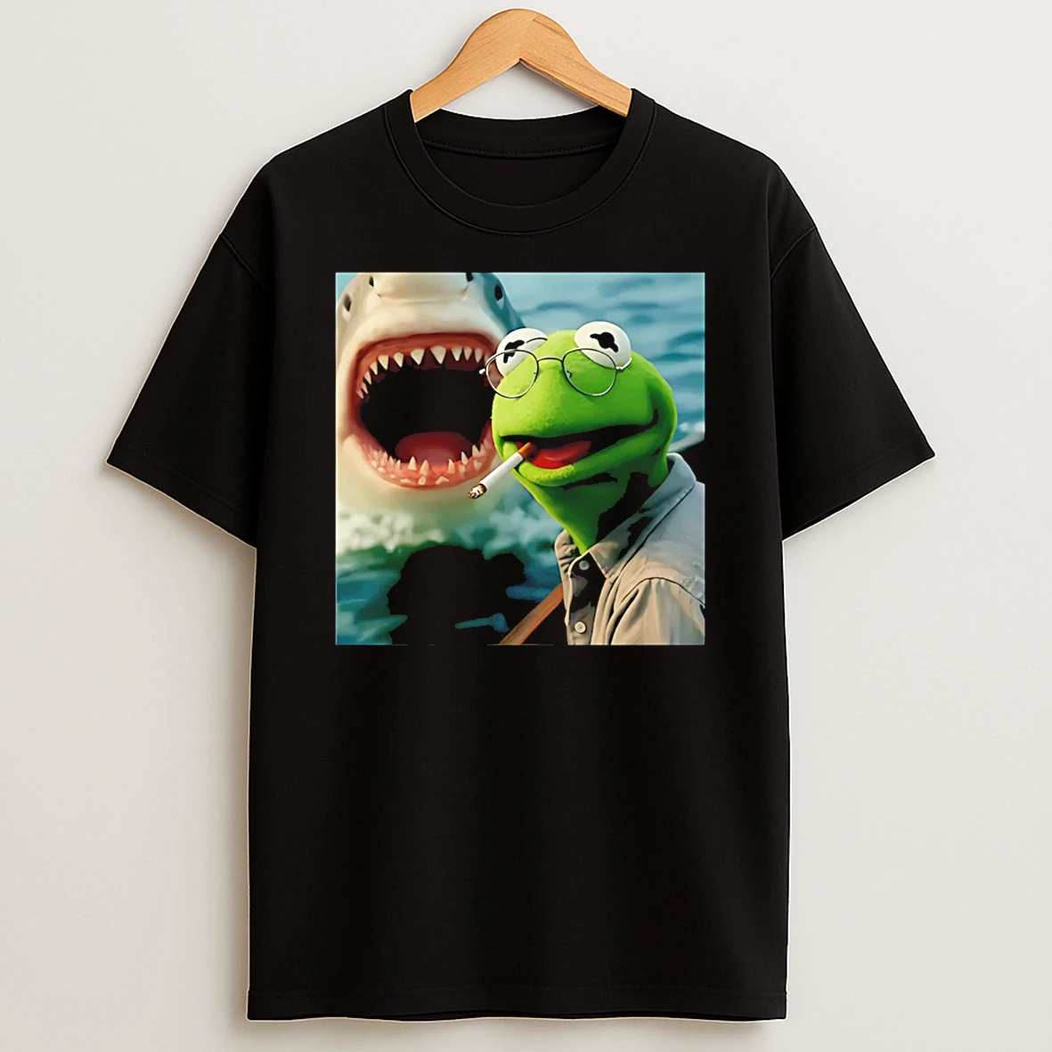Kermit The Frog Smoking Meme T Shirt