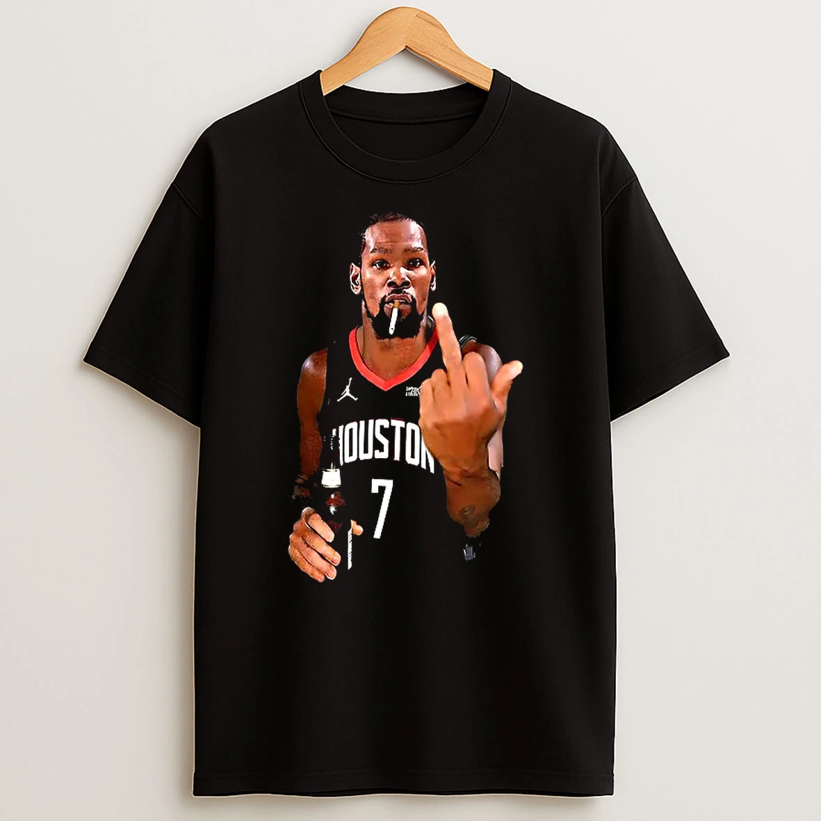 Kevin Durant Phoenix Suns Nba Middle Finger 2026 Meme T Shirt