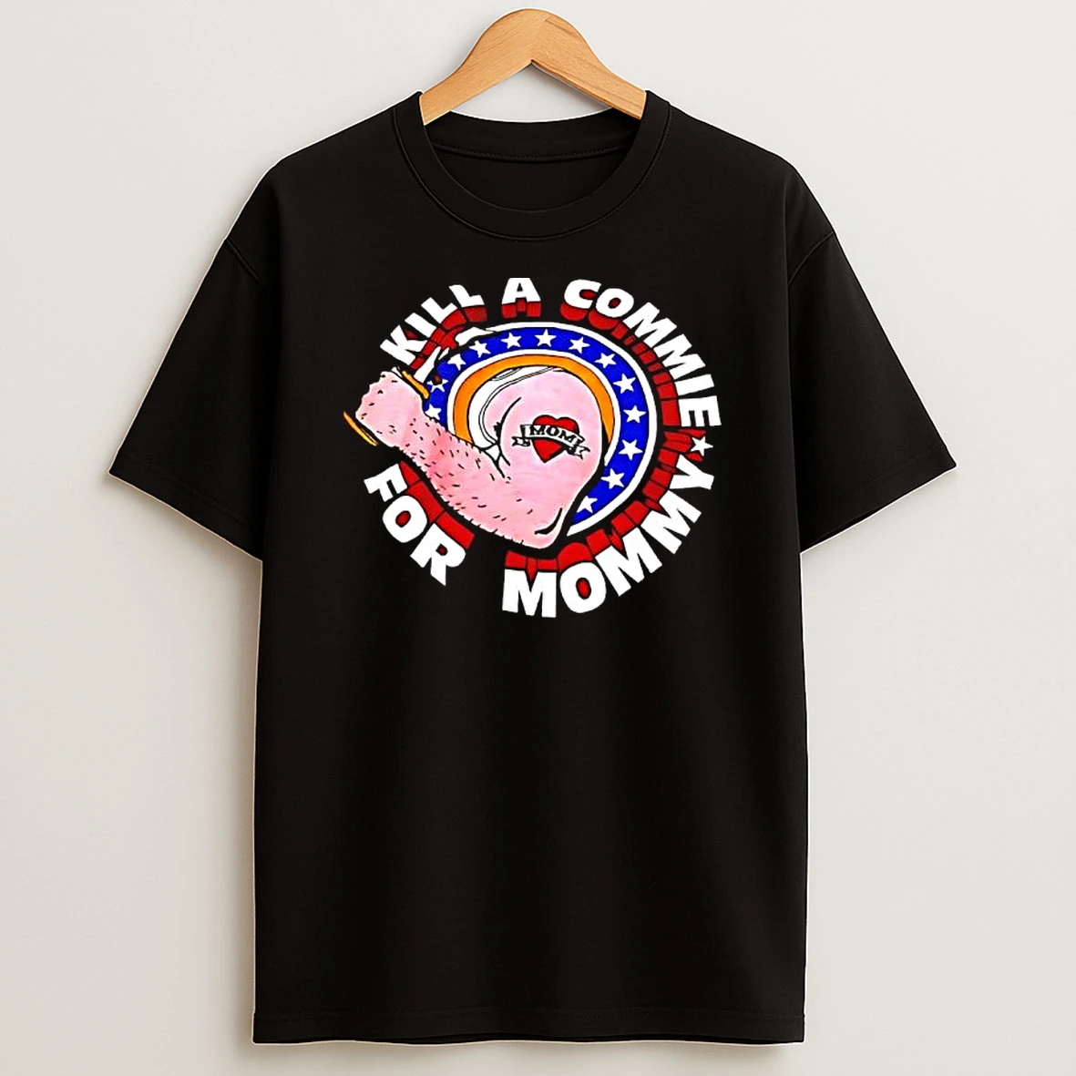 Kill A Commie For Mommy Johnny Ramone Of The Ramones T Shirt