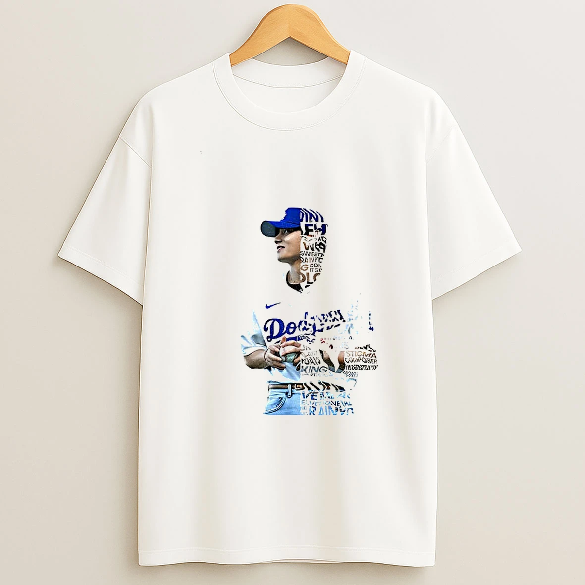 Kim Taehyung V Los Angeles Dodgers Mlb Baseball T Shirt