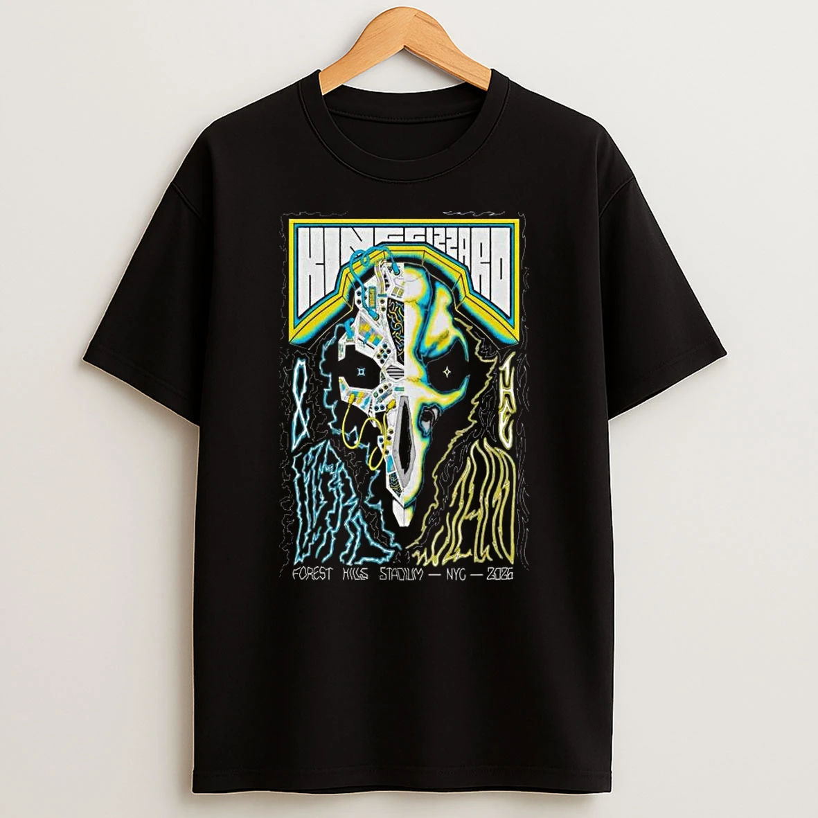 King Gizzard And The Lizard Wizard August 20 2026 Forest Hills Nyc T Shirt