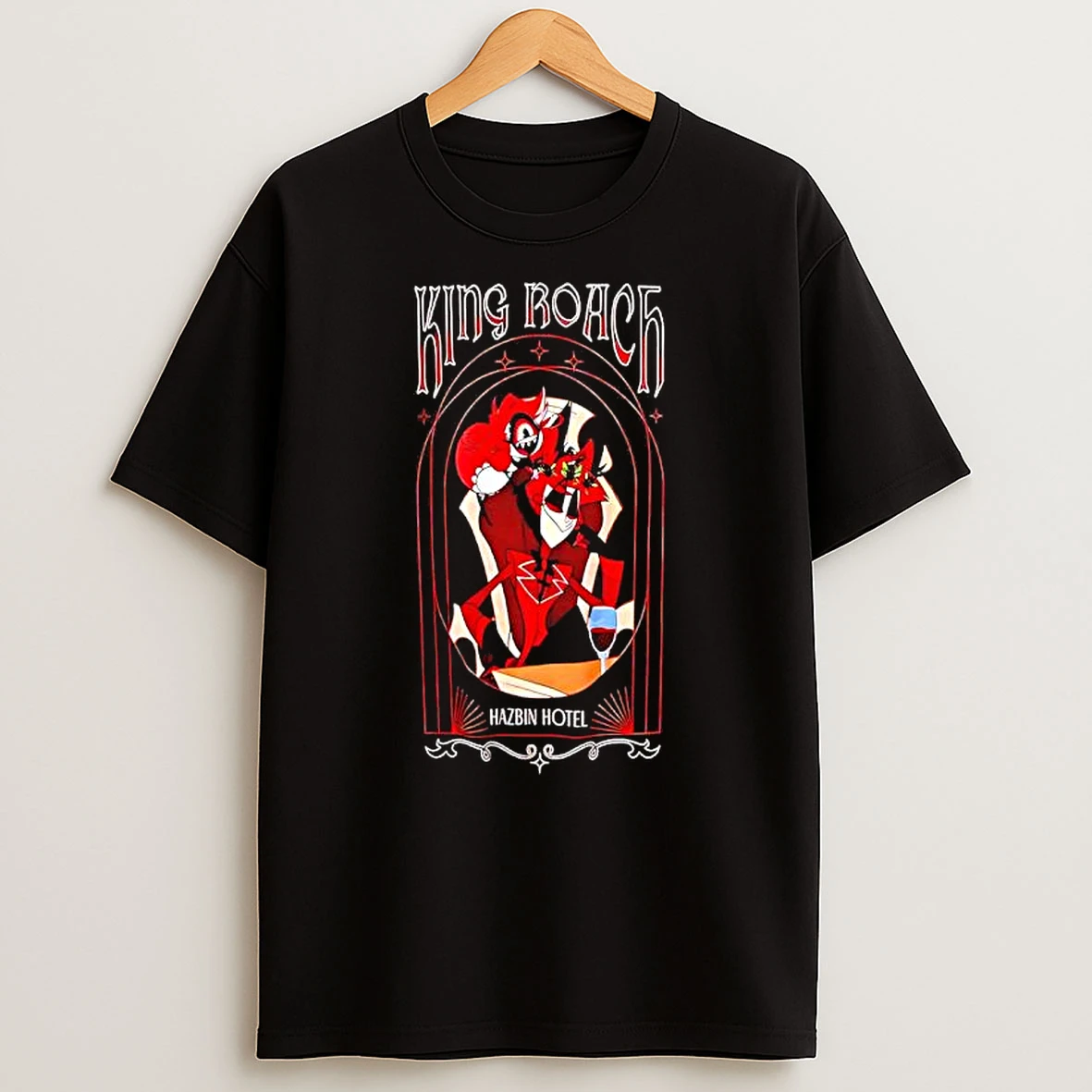 King Roach Hazbin Hotel T Shirt