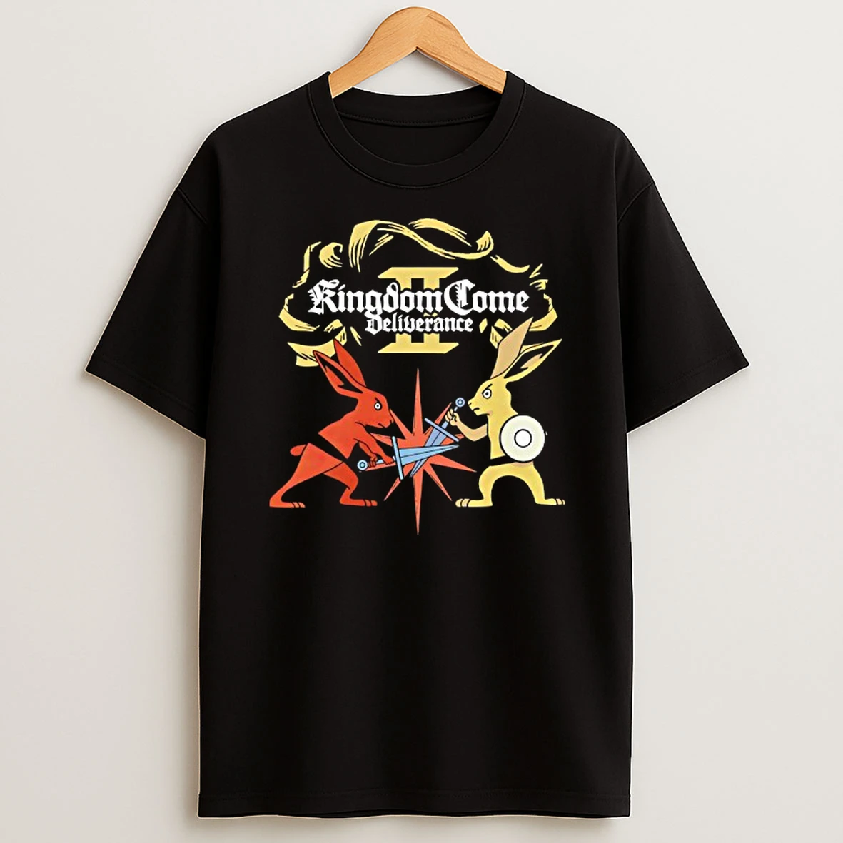 Kingdom Come Deliverance Ii Combat Status Bunny T Shirt