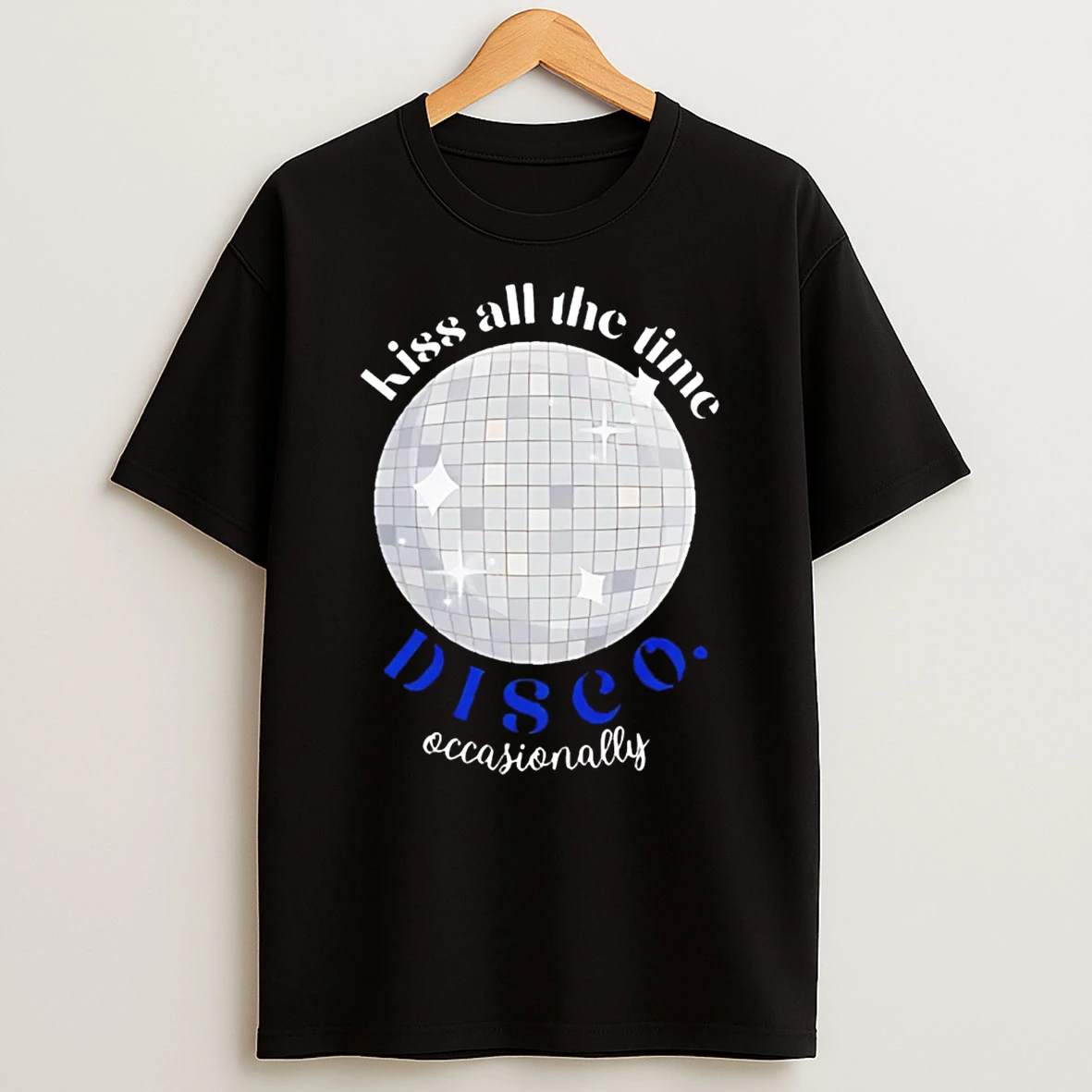 Kiss All The Time Disco Occasionally Vintage T Shirt