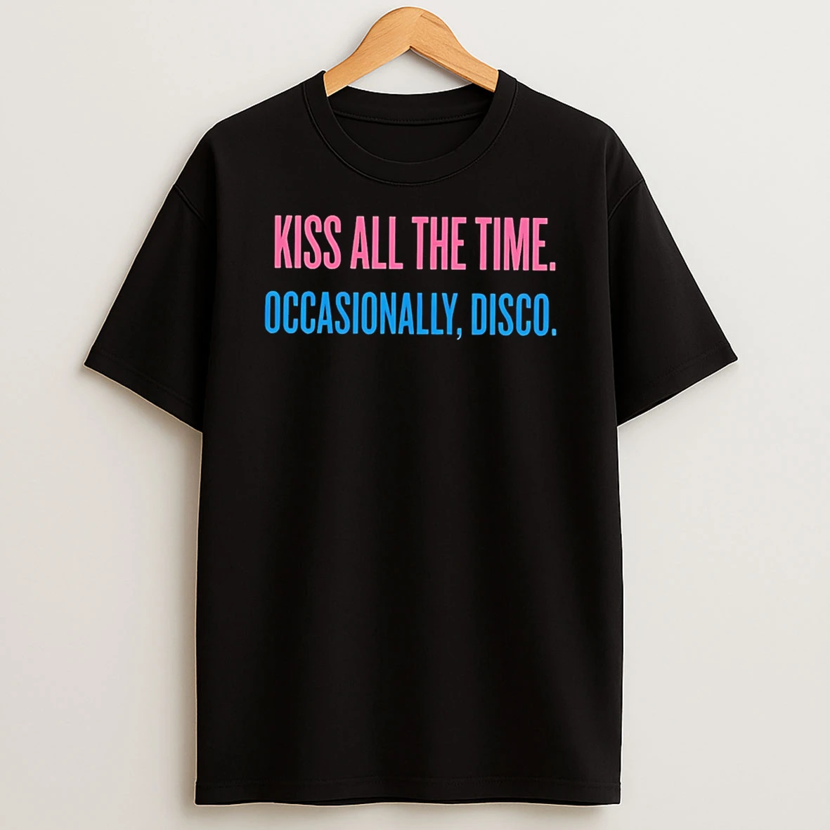 Kiss All The Time Occasionally Disco T Shirt