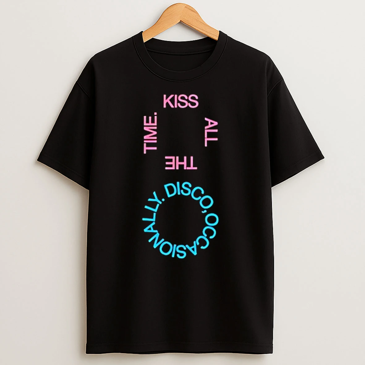 Kiss All The Time Disco Logo T Shirt