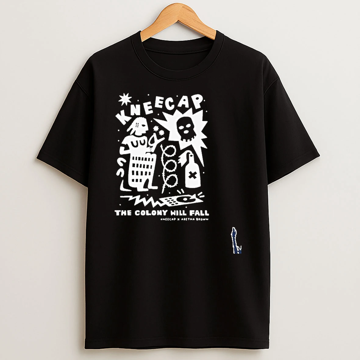 Kneecap Aretha Brown The Colony Will Fall T Shirt