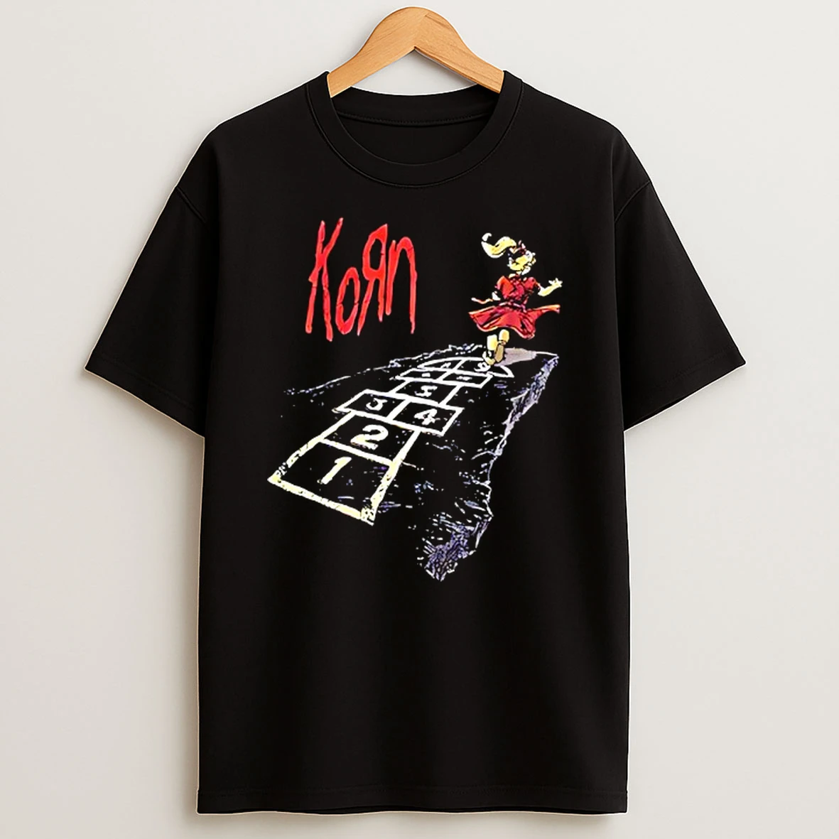 Korn Follow The Leader Hopscotch T Shirt
