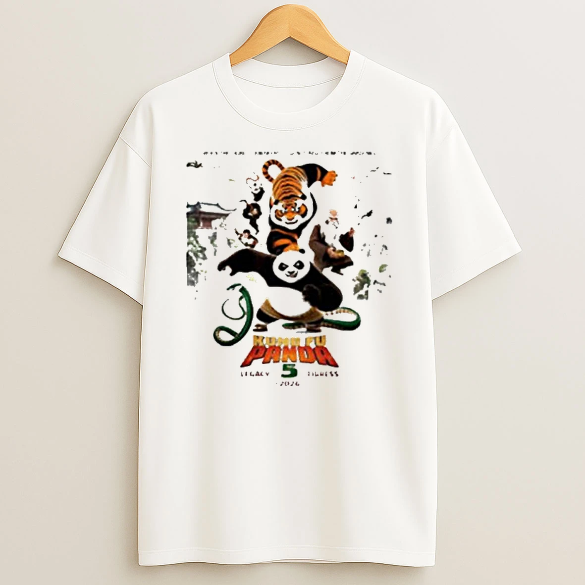 Kung Fu Panda 5 Legacy Of The Tigers 2026 T Shirt