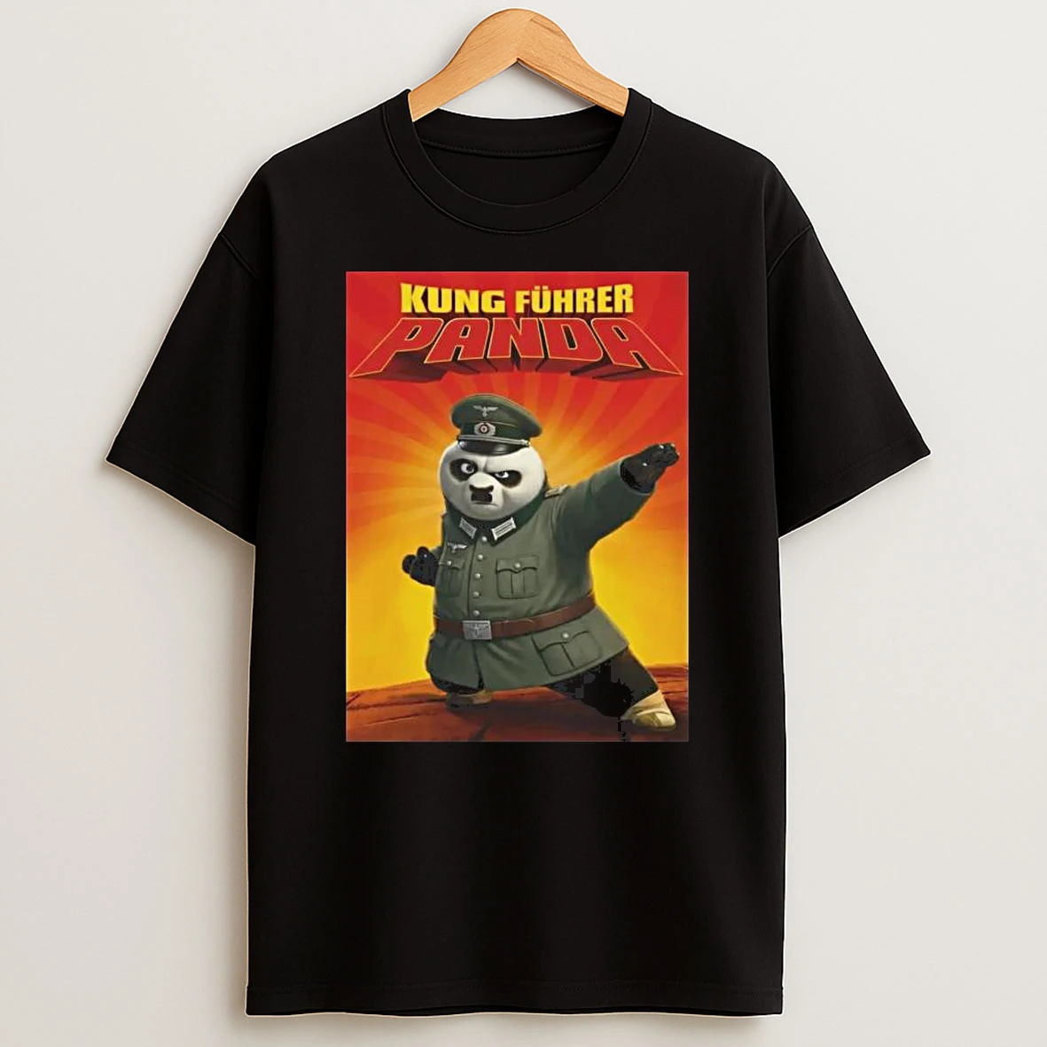Kung Fuhrer Panda T Shirt