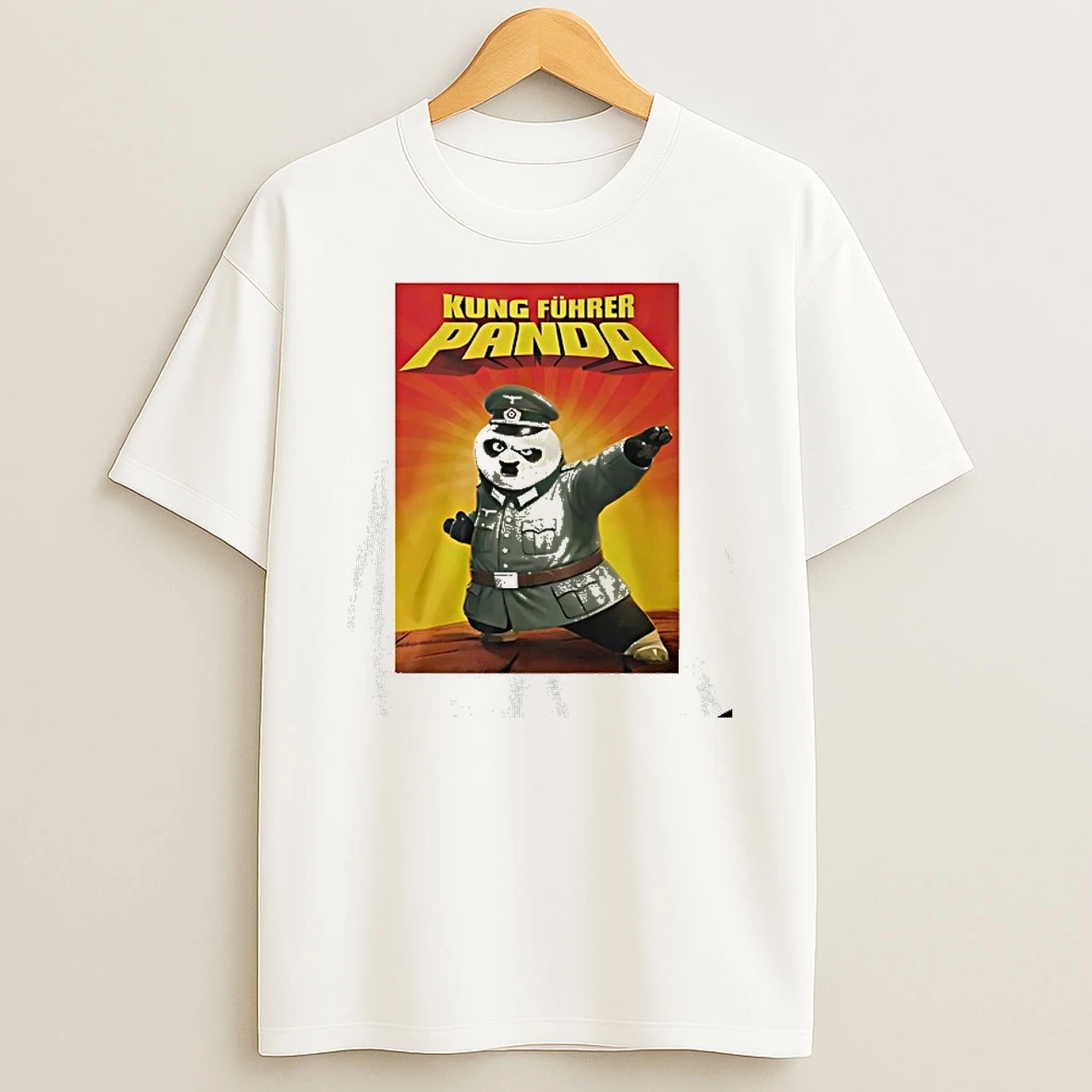 Kung Fuhrer Panda Meme T Shirt