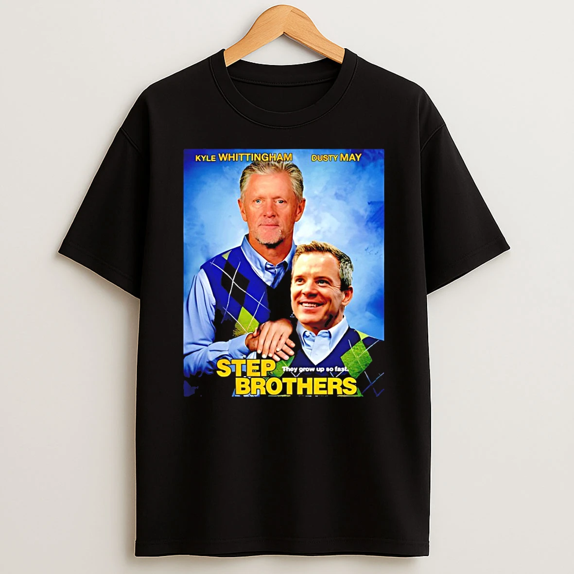 Kyle Whittingham Vs Dusty May Coach Step Brother They Grow Up So Fast Vintage T Shirt