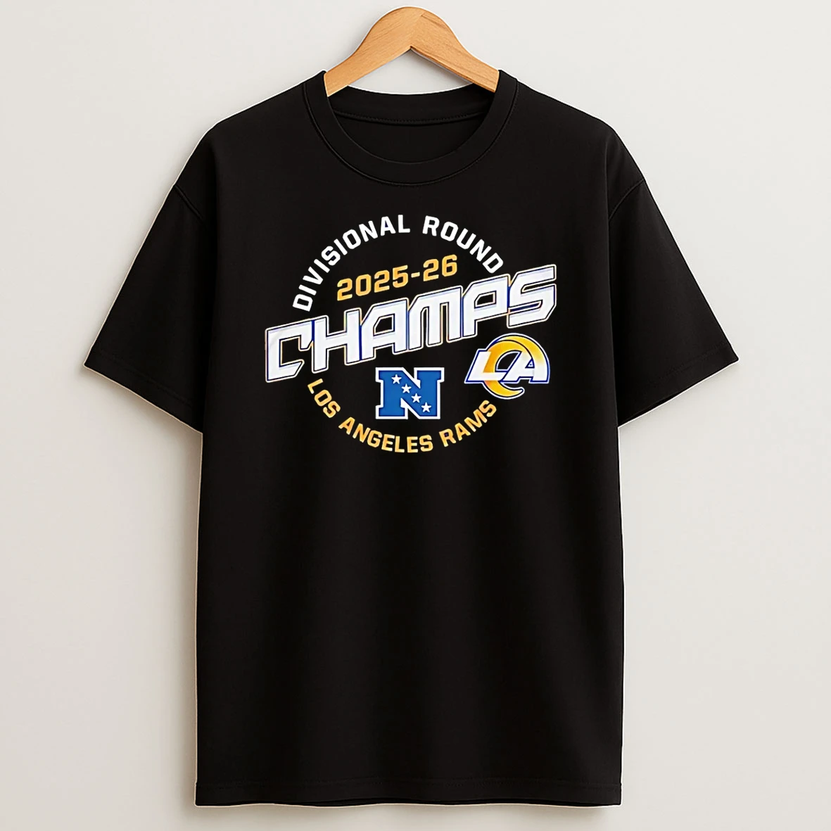 La Rams Champs Divisional Round 2025 26 T Shirt