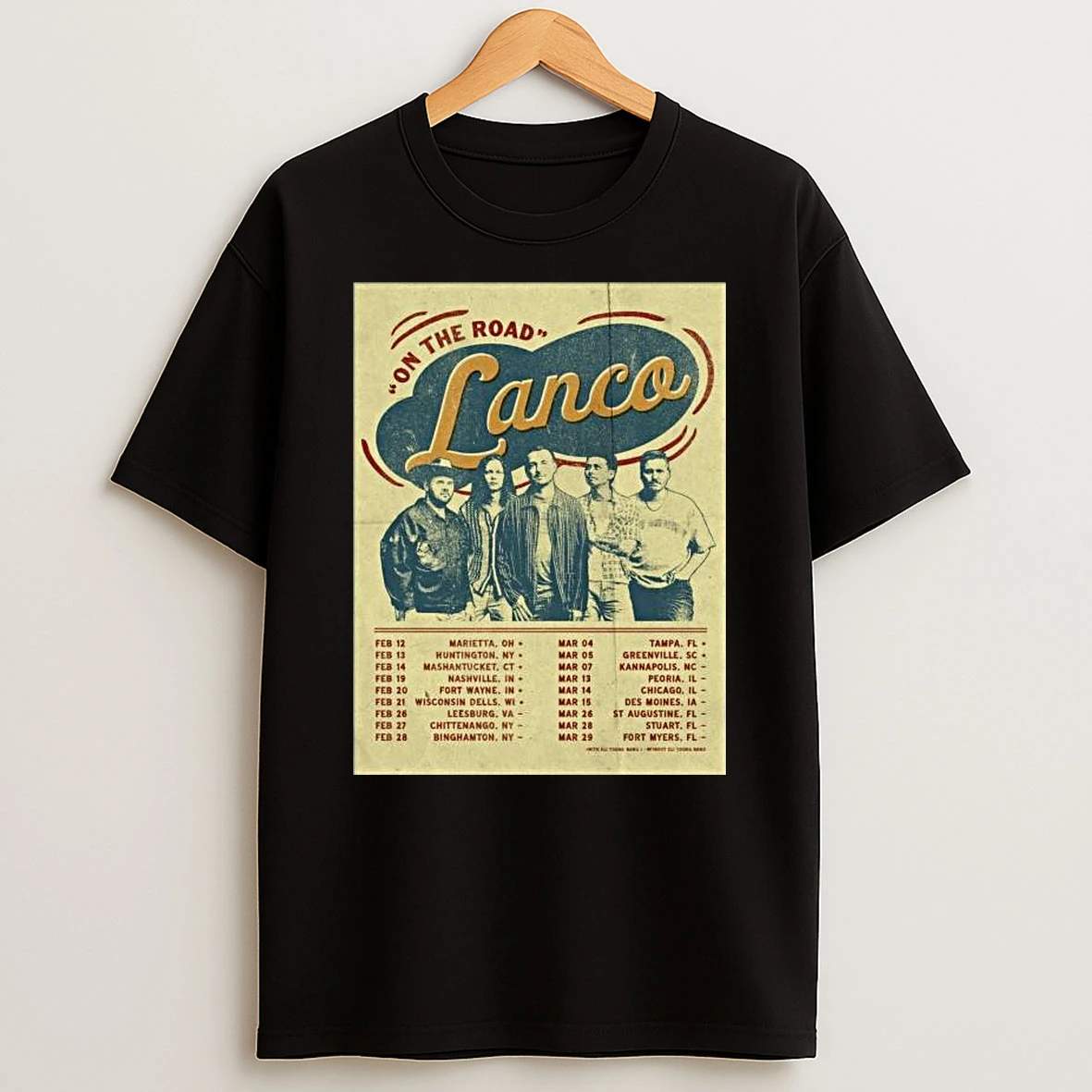 Lanco On The Road Tour 2026 T Shirt