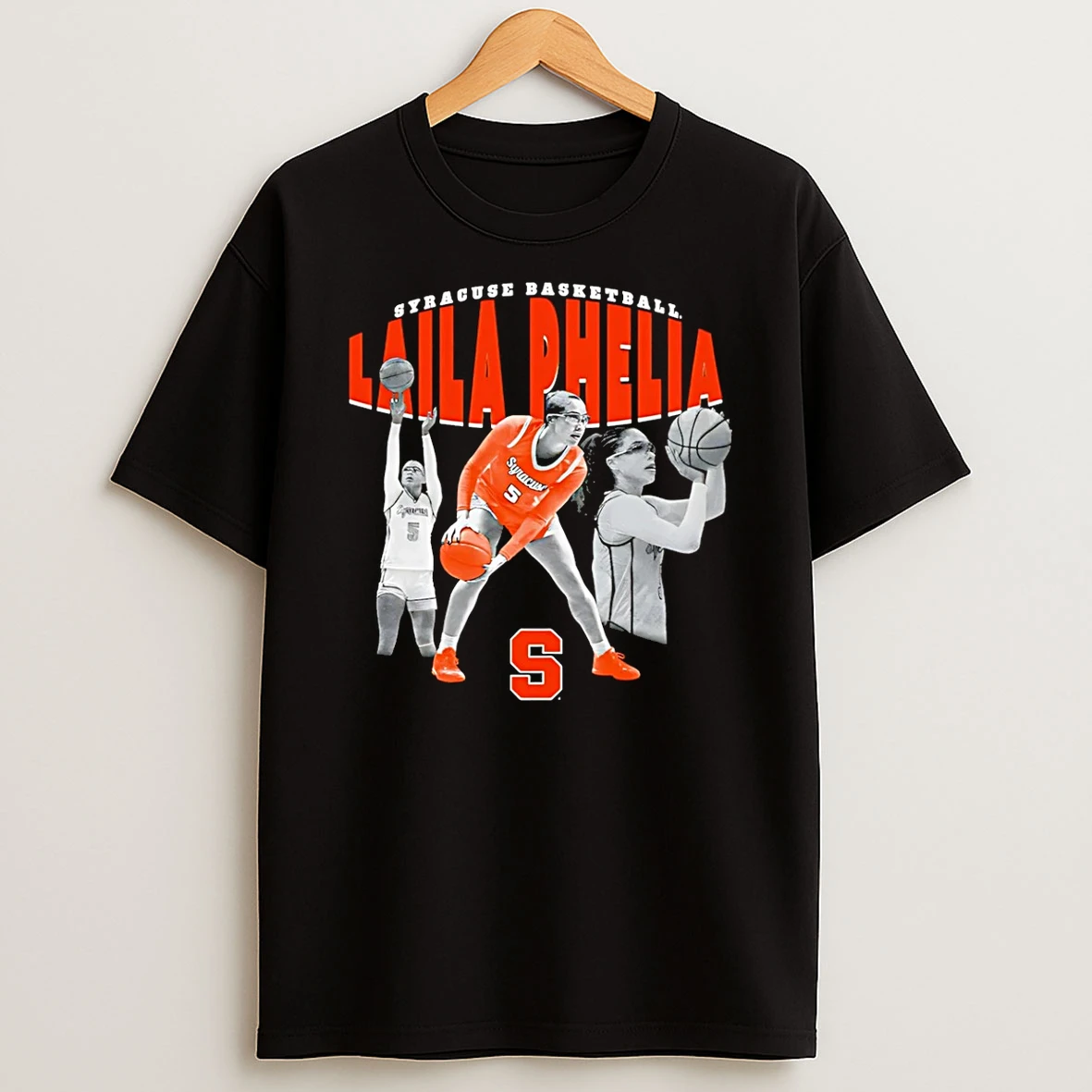 Laila Phelia Syracuse Orange Graphic T Shirt
