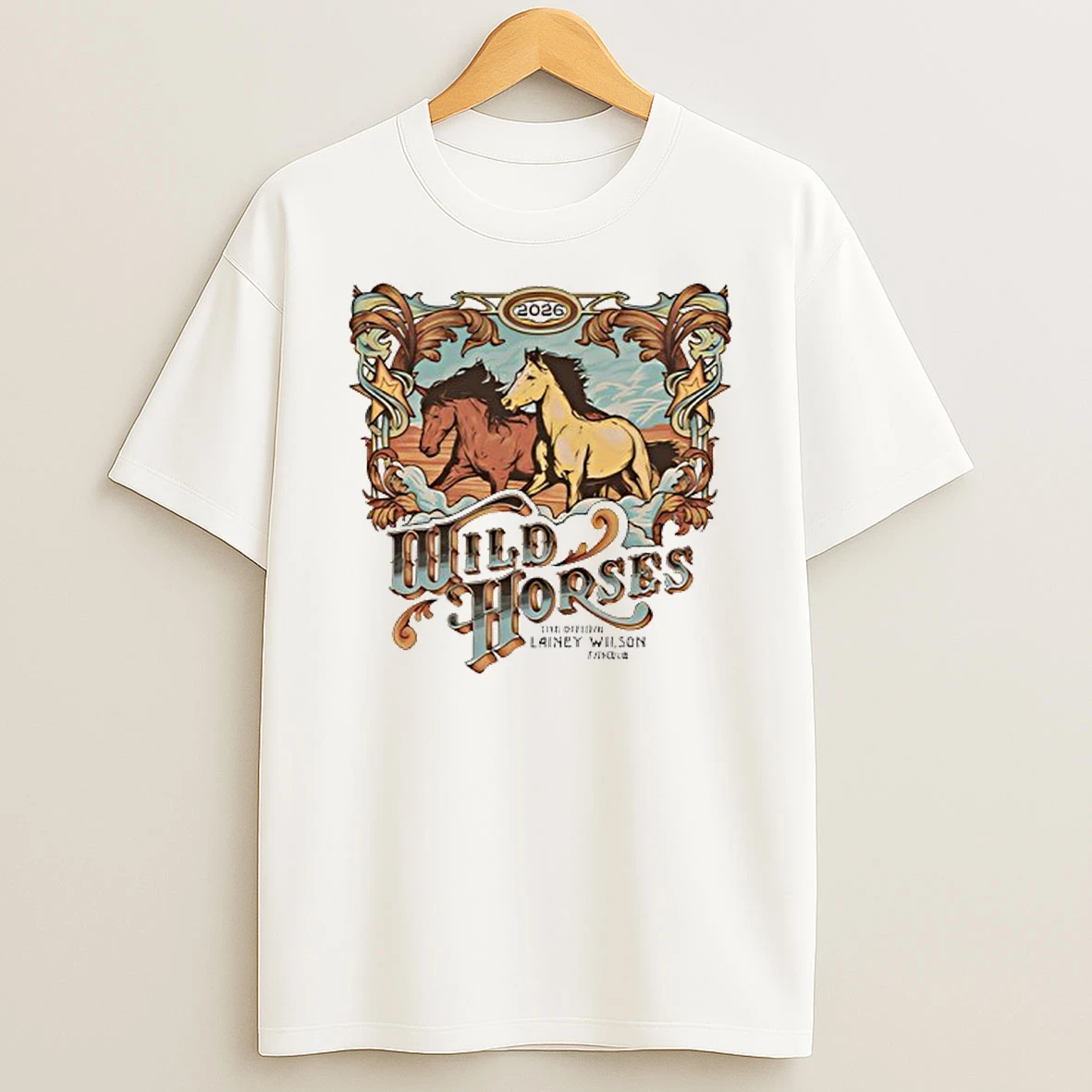 Lainey Wilson Wild Horses Fan Club T Shirt