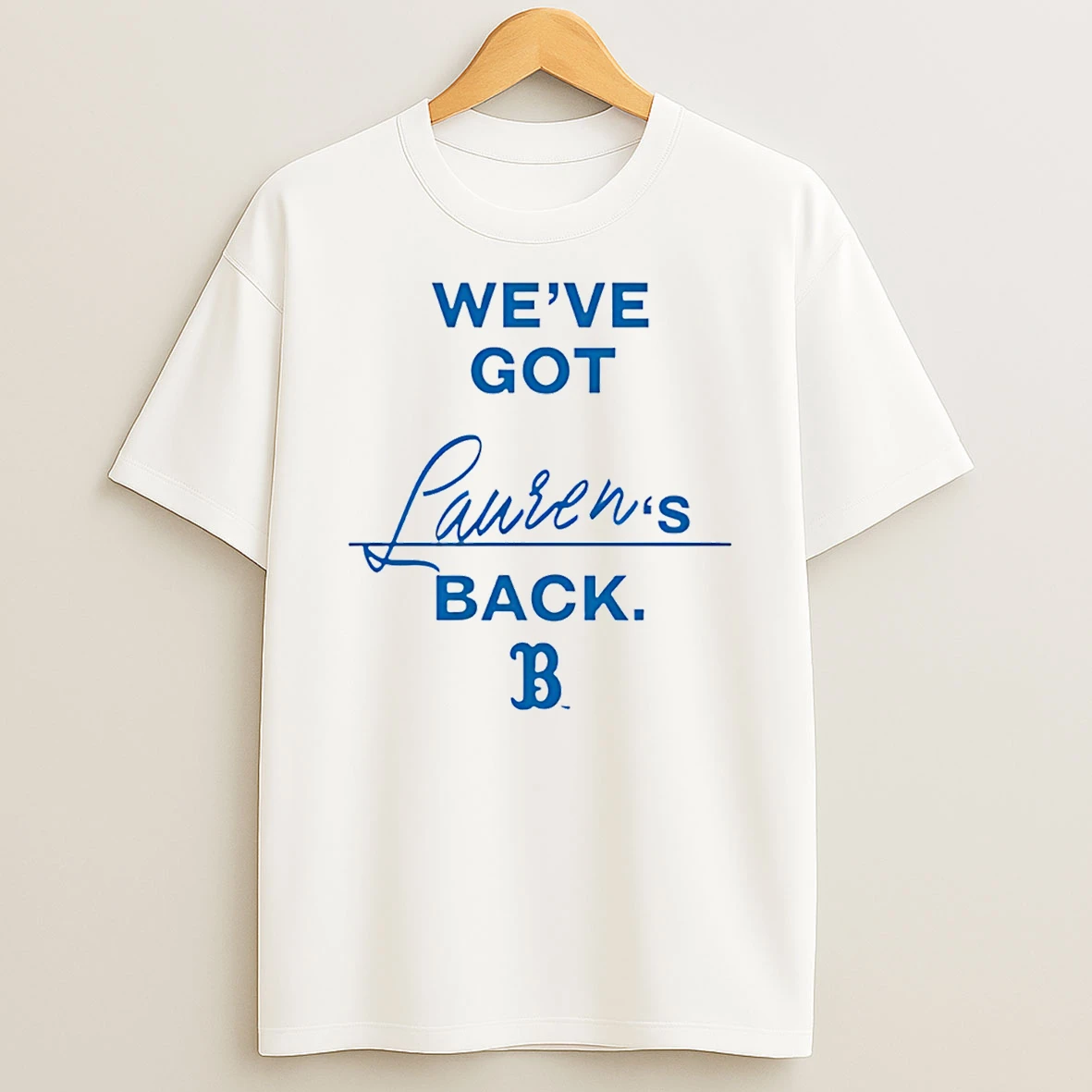 Lauren Betts Ucla Bruins Weve Got Lauren Back T Shirt