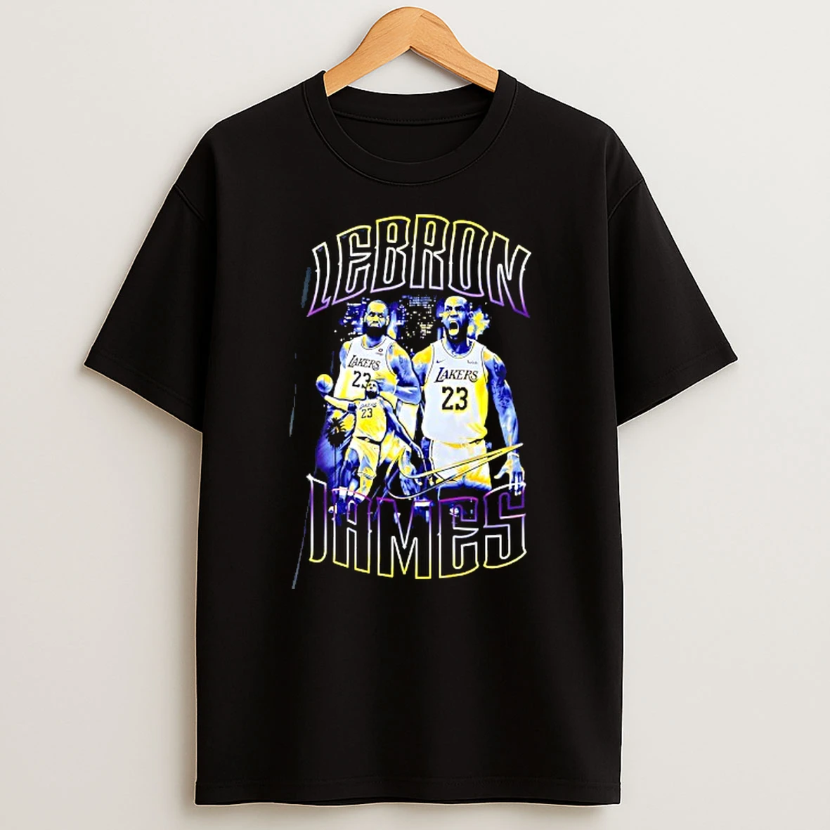 Lebron James Los Angeles Lakers Basketball Nike Graphic T Shirt