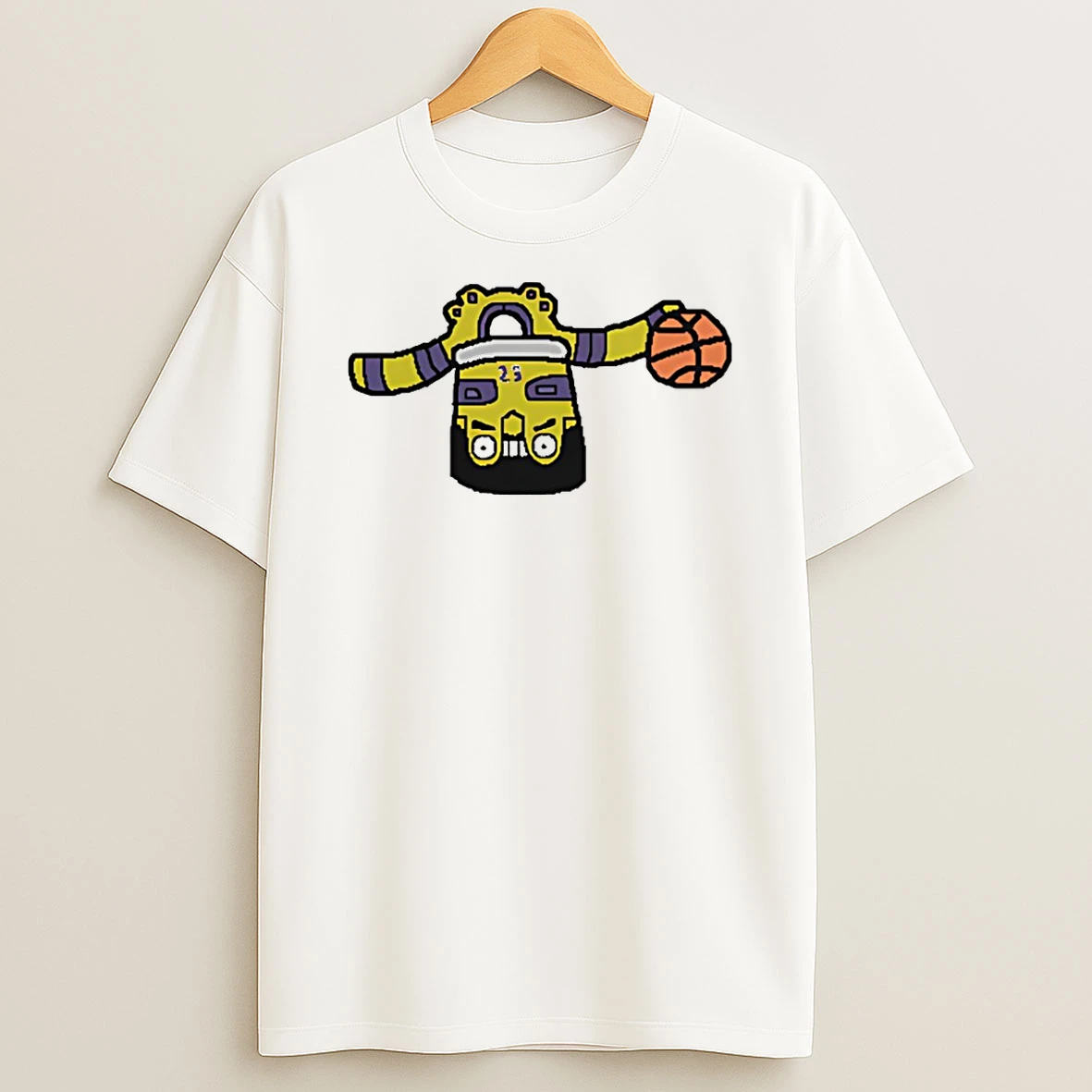 Lebronzong James Lebron James Los Angeles Lakers Paint T Shirt