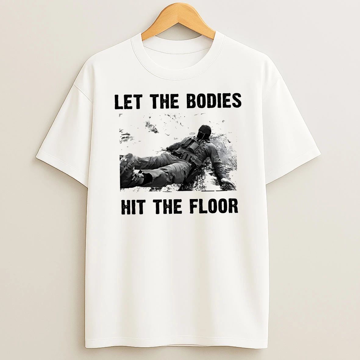 Let The Bodies Hit The Floor Anti Ice Protest T Shirt