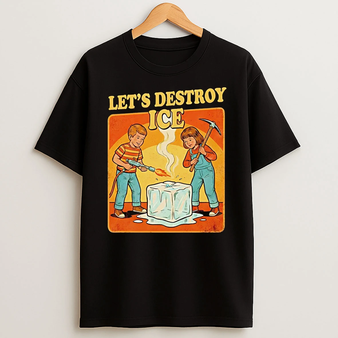 Lets Destroy Ice Abolish Ice Anti Trump T Shirt
