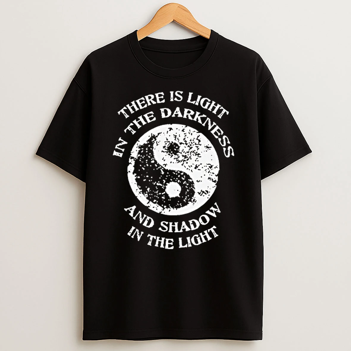 Light In The Darkness And Shadow In The Light Yin Yang T Shirt