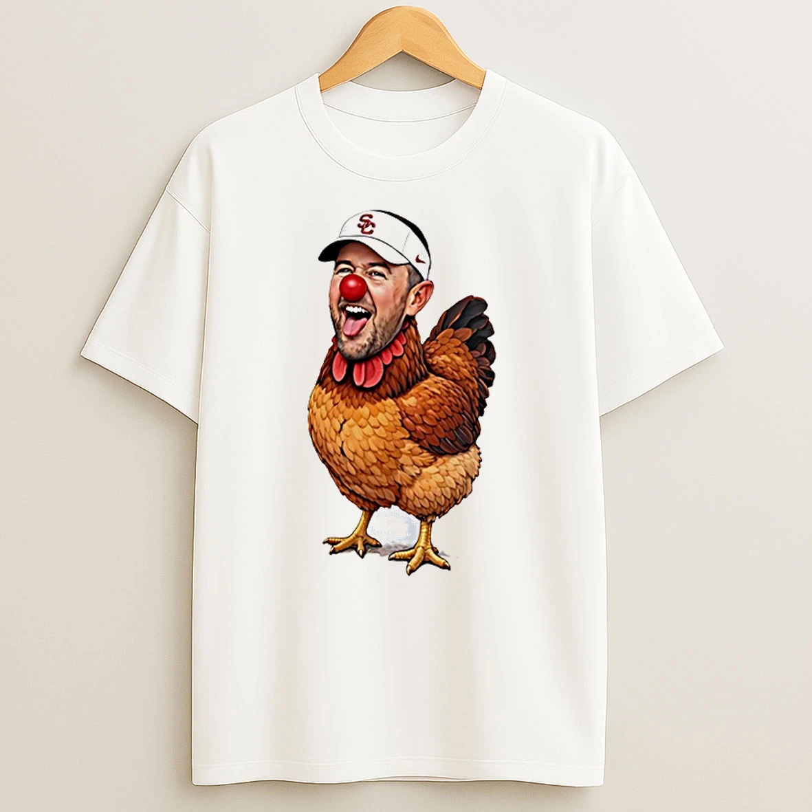 Lincoln Riley Chicken Usc Trojans Football T Shirt