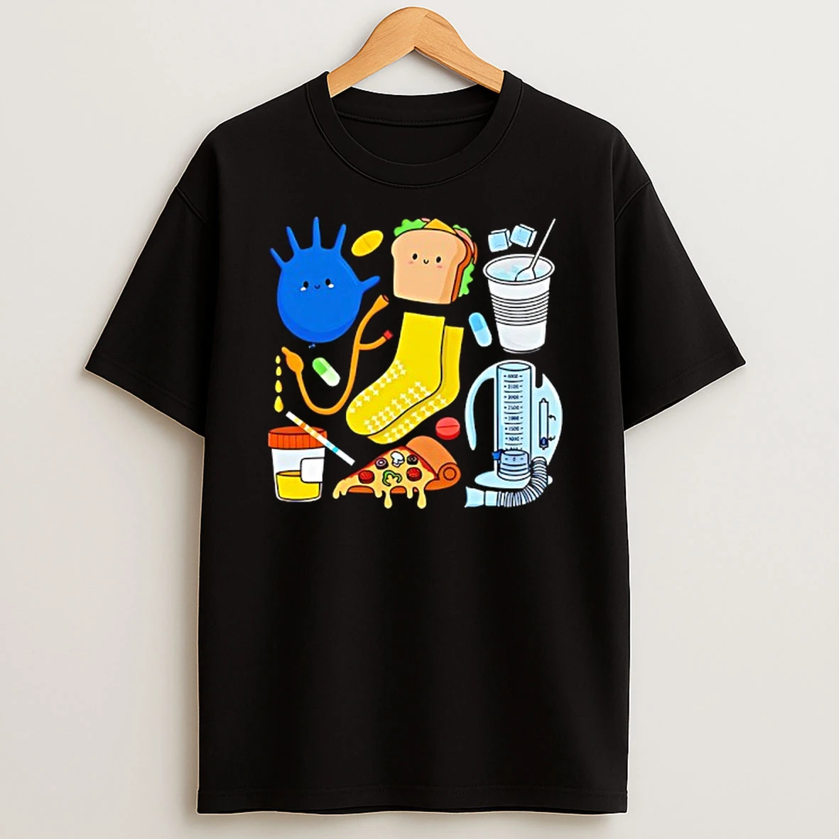 Lindsey Shelton Scrubhacks Collab Nurse Collage T Shirt