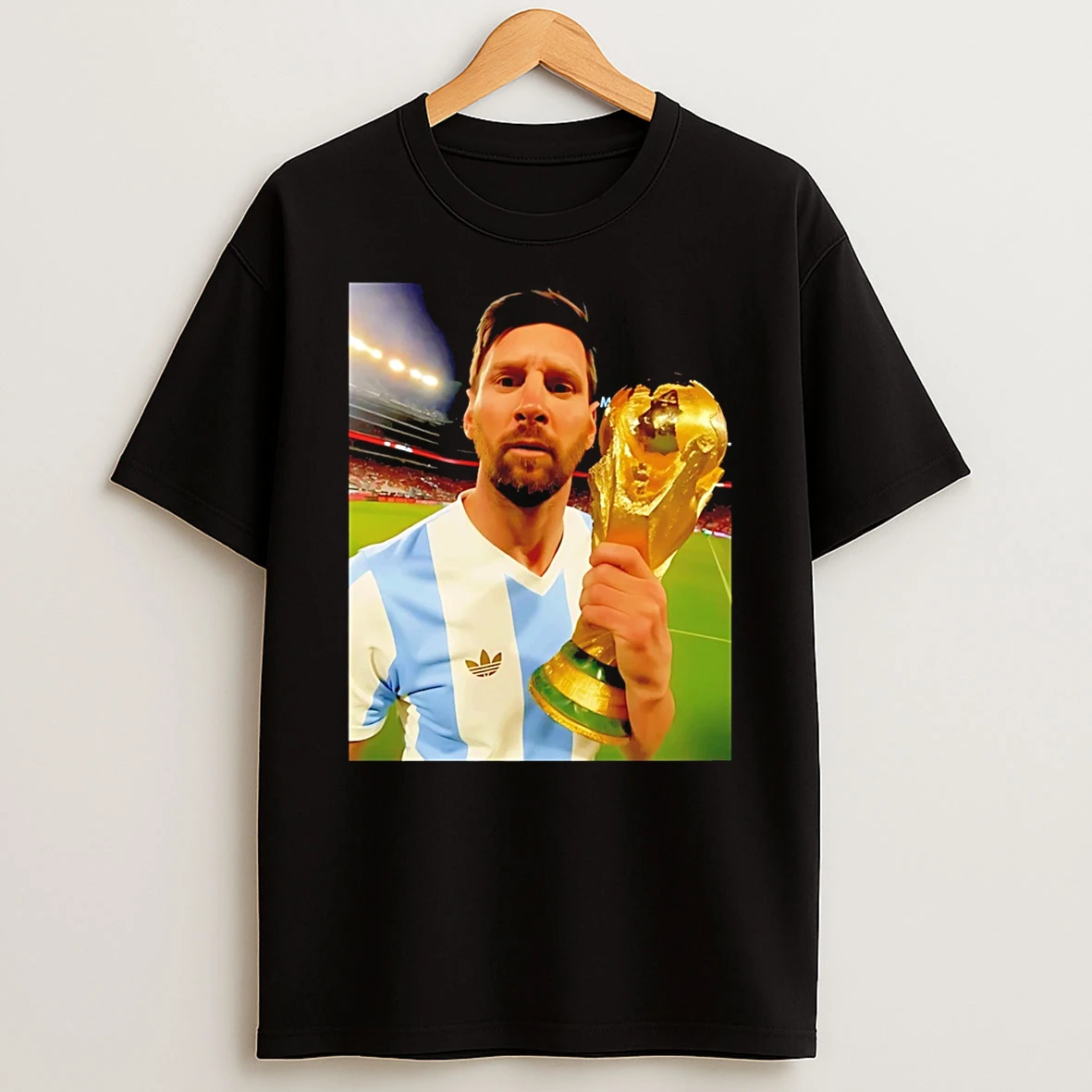 Lionel Messi Argentina Trophy T Shirt