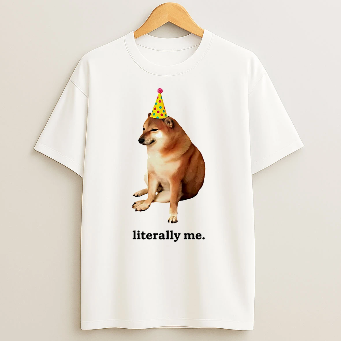 Literally Me Dog Meme T Shirt