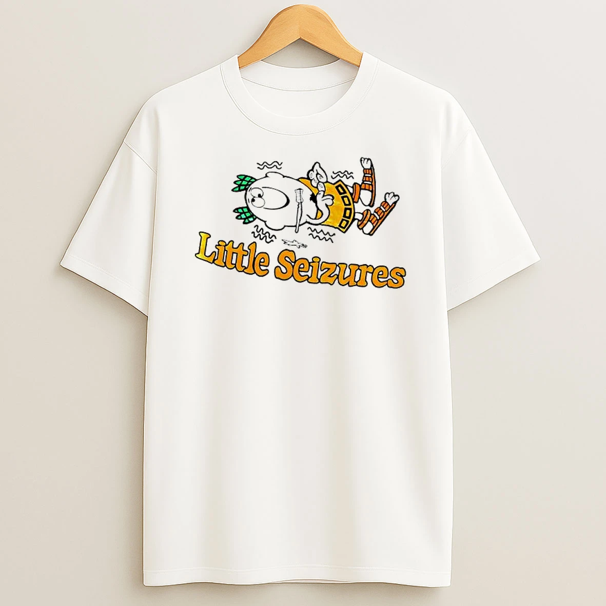 Little Seizures Character Parody T Shirt