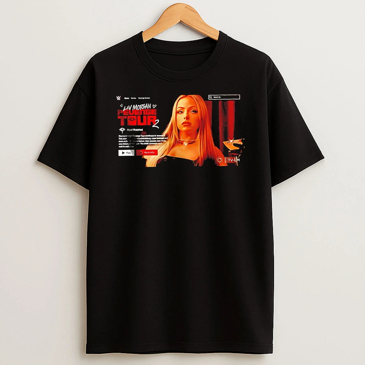 Liv Morgan Wwe Revenge Tour 2 Vintage T Shirt