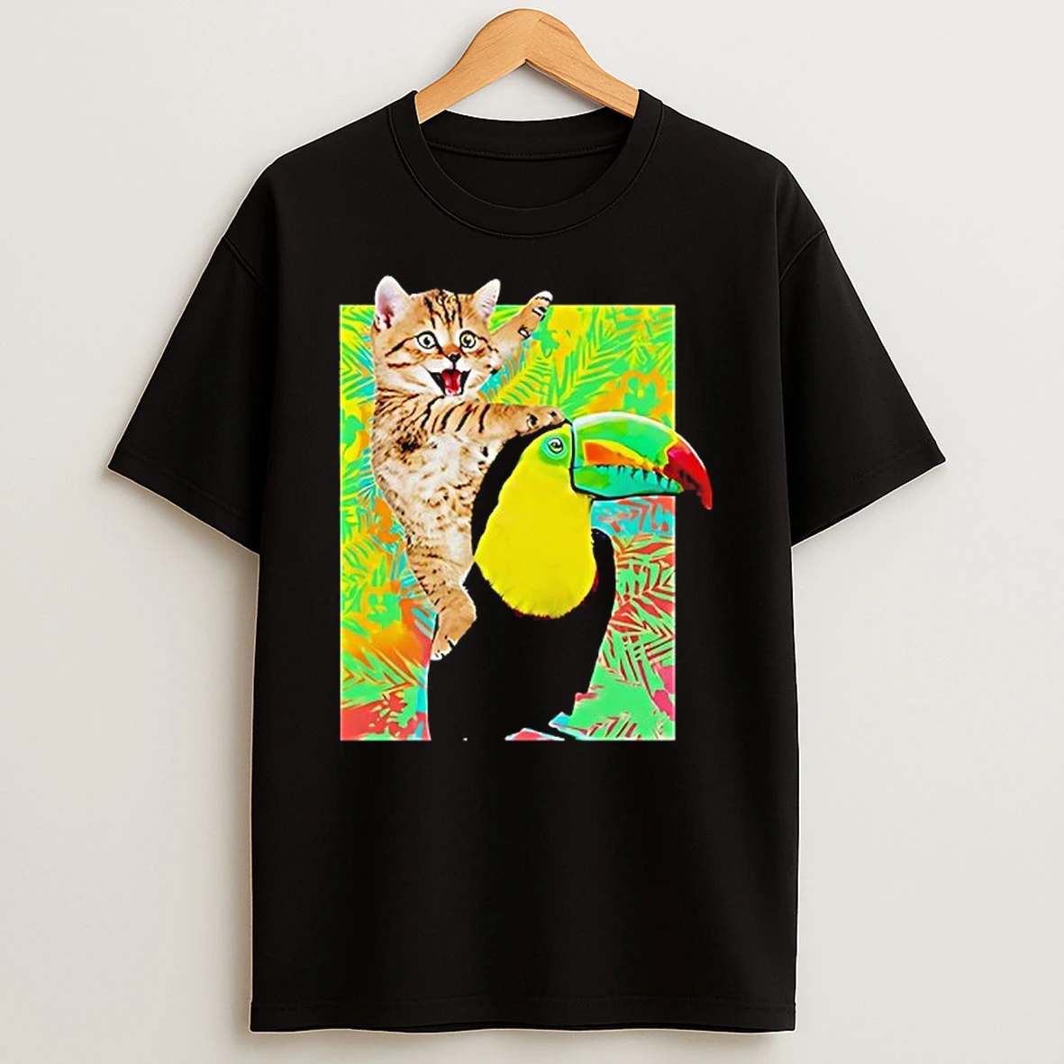 Liv And Maddie Joey Rooney Cat Toucan Ride T Shirt