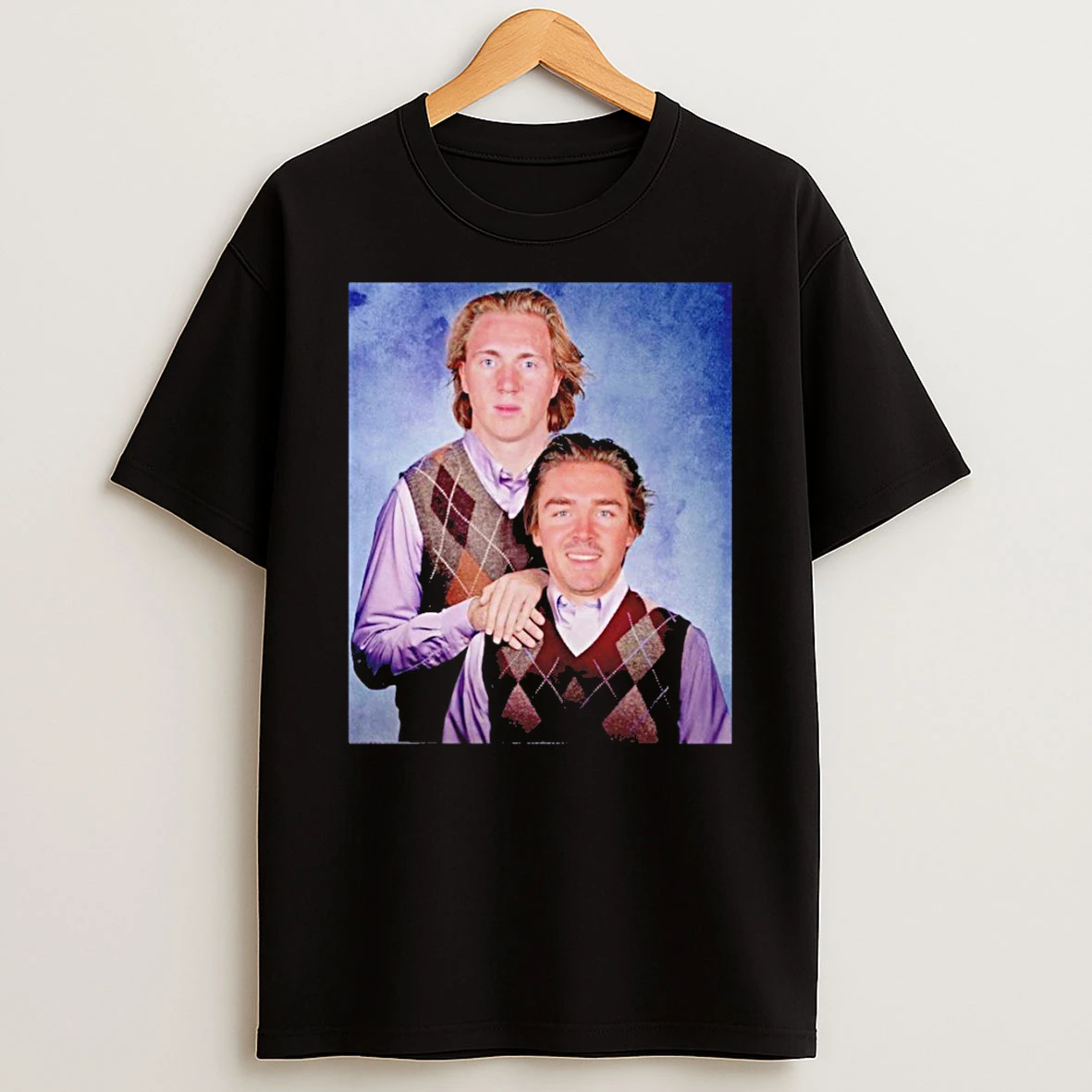 Logan Cooley And Clayton Keller Utah Mammoth Hockey Step Bros Vintage T Shirt