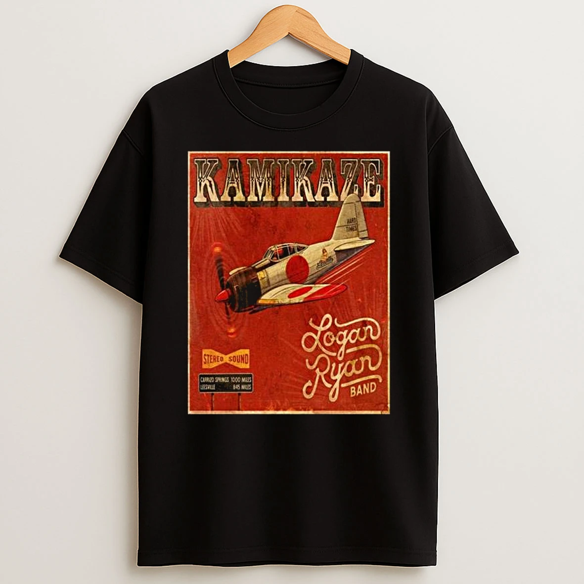 Logan Ryan Band Kamikaze Debut Album Drops January 23 2026 T Shirt