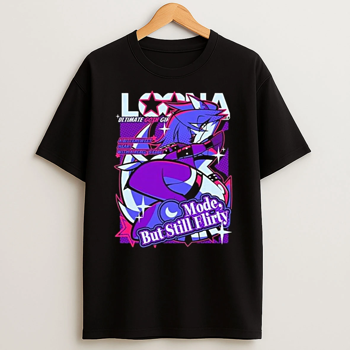 Loona From Helluva Boss With Love T Shirt