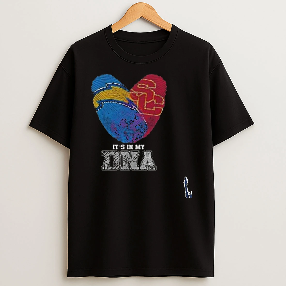 Los Angeles Chargers X Usc Trojans Its In My Dna T Shirt