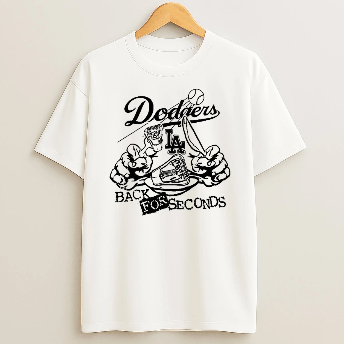 Los Angeles Dodgers Mlb Back For Seconds World Series Champions 2025 Trophy T Shirt