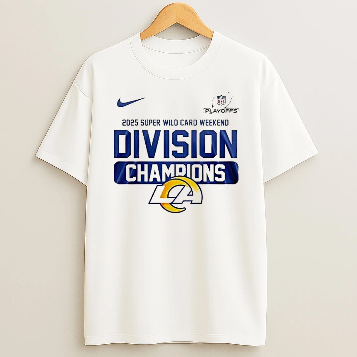 Los Angeles Rams 2025 Super Wild Card Weekend T Shirt