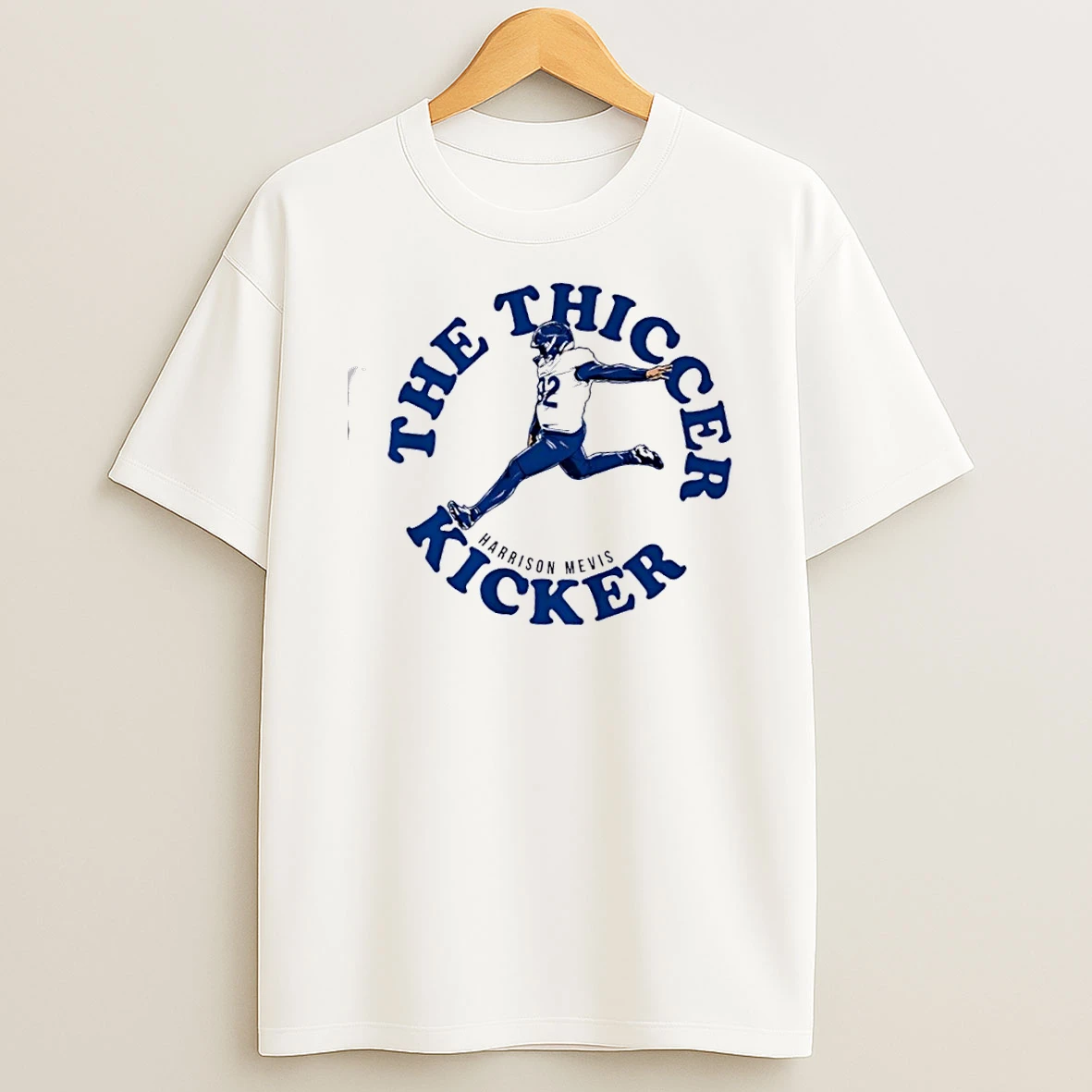 Los Angeles Rams Harrison Mevis The Thiccer Kicker T Shirt
