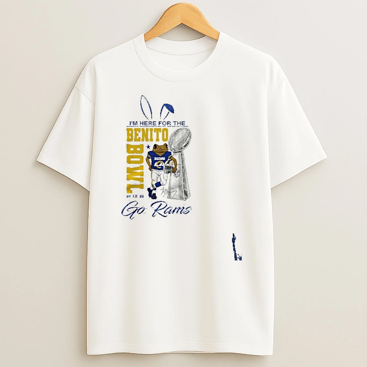 Los Angeles Rams Here For The Nfl Benito Bowl T Shirt