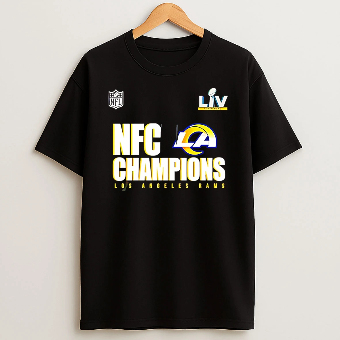 Los Angeles Rams Nfc Champions 2025 T Shirt
