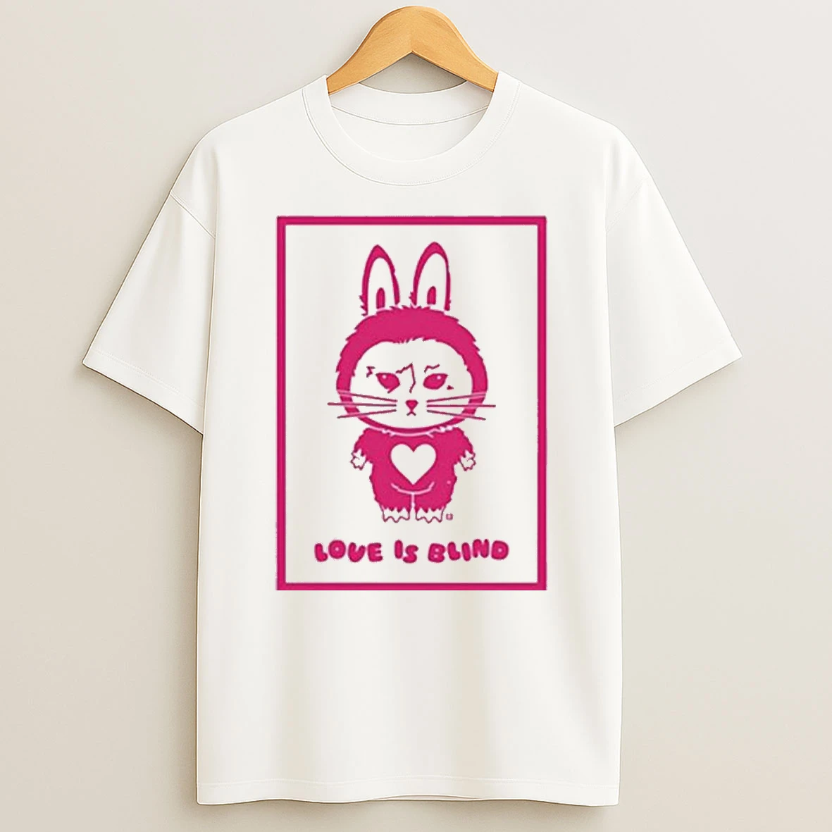 Love Is Blind Greeting Card T Shirt